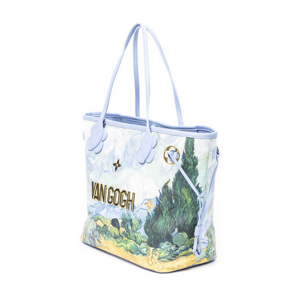 Louis Vuitton Ltd. Ed. Jeff Koons Masters Collection Van Gogh Neverfull MM - Picture 2 of 9